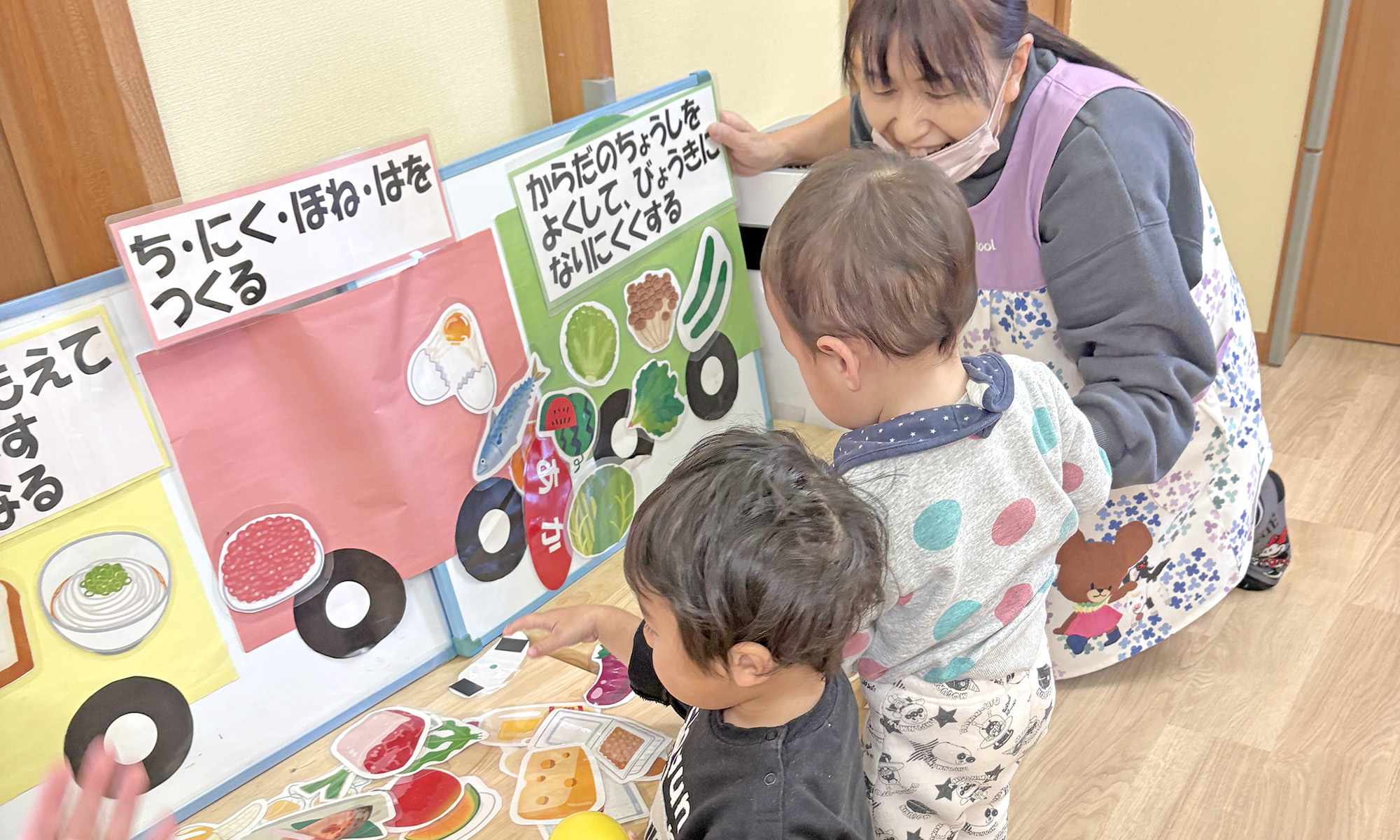 食育への取り組みのイメージ